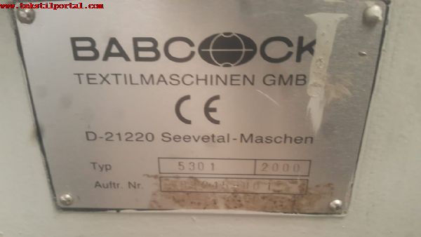 kinci el 2001 model Babcok ram makinesi