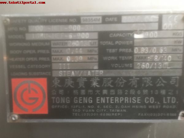 Satlk Tong Geng pipo jet boya makineleri
