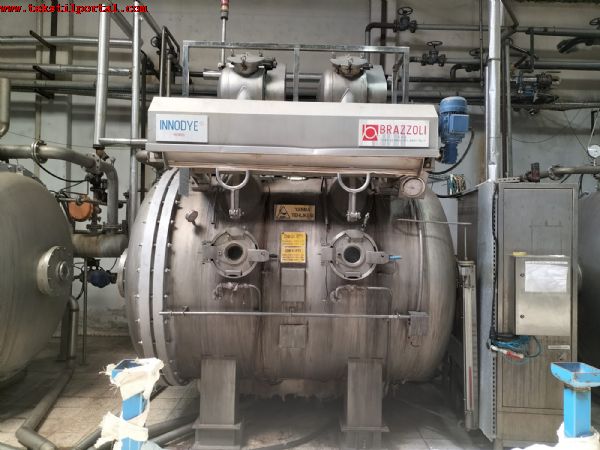 150kg , 300 Kg  450 Kg  Brazzoli HT Jet Dyeing Machine will be sold  +90 506 909 54 19 Whatsapp<br><br>Attention to those who are looking for Brazzoli HT dyeing machines for sale, and those who are looking for second-hand Brazzoli HT dyeing machines! <br><br>, 150kg , 300 Kg  450 Kg Brazzoli HT Dyeing Machine,  Brazzoli HT Dyeing Machine will be sold <br><br>BRAZZOLI DRUM HT  (JET) <br>
150 KG ,  300 KG ,  450 KG CAPACITY. YEARS 2005,  