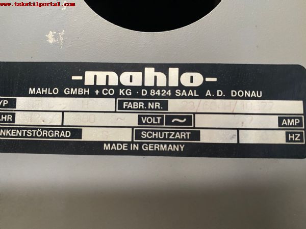 Used Mahlo to be sold   +90 506 909 54 19 Whatsapp<br><br>Attention for those who are looking for mahlo for sale, for those who are looking for second hand mahlo! <br><br>1998 Model Mahlo, 240 cm Mahlo machine, second hand Ram mahlo will be sold