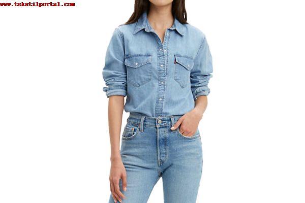 Denim women's dress models