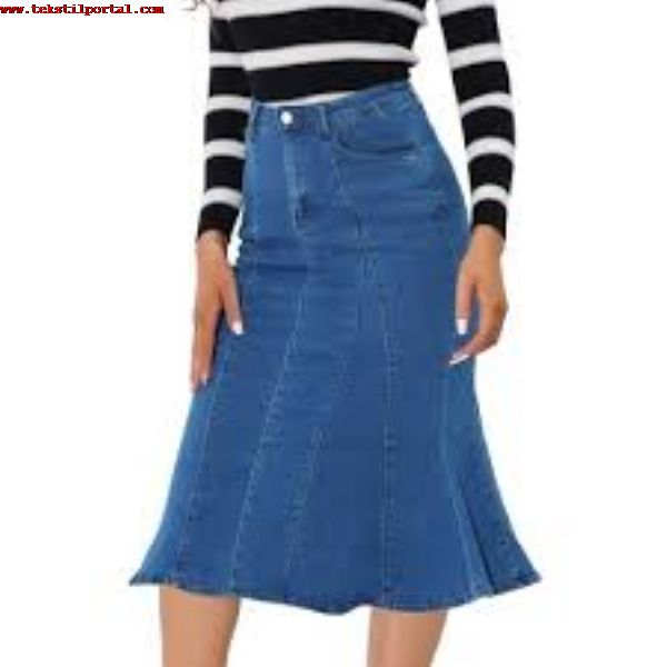 Women Jean skirt manufacturer, Women Jean skirt models