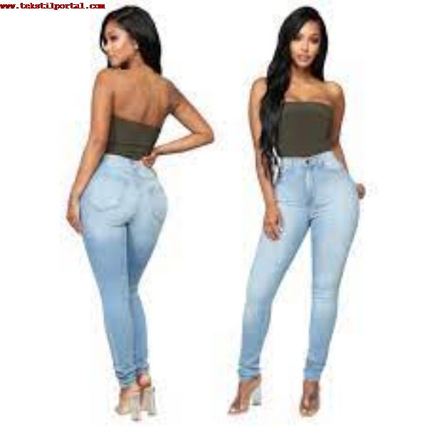  Young woman jeans manufacturer