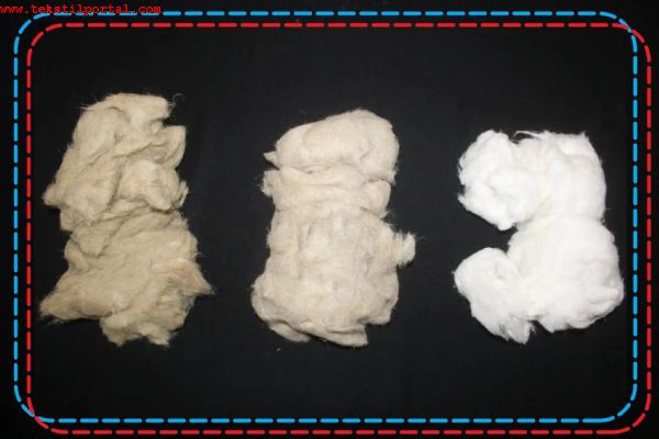 Cottonised Fibers (According client requirements for blended yarn and spandex supplied in natural, washed, or bleached colors)