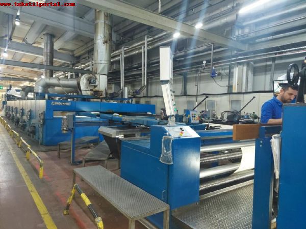 340 cm Bruckner Stenter machine will be sold  +905069095419 Whatsapp<br><br>2002 Model Bruckner Brand Stenter, Working width 340 cm Stenter machine, 6 Cabin Bruckner stenter, Oil heated stenter, Horizontal chain stenter, Weft trimmer Mahlo, Single foulard stenter will be sold