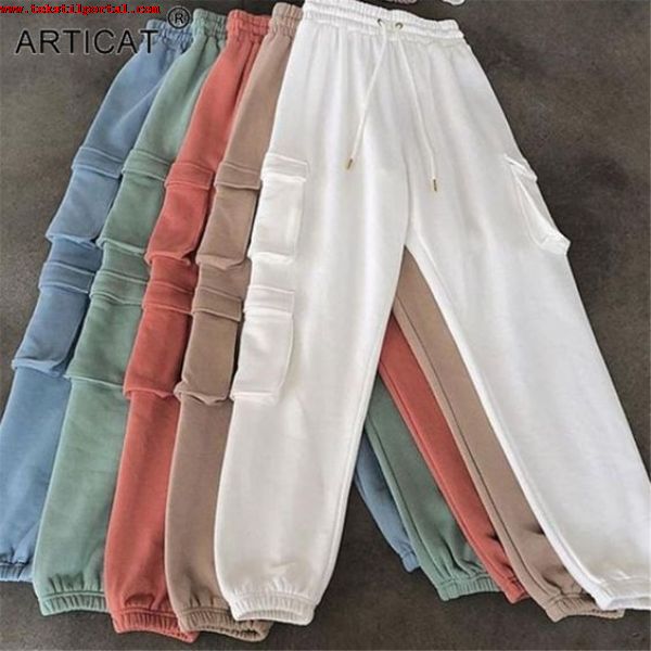 KARGO PANT UNSEX KNITTING 50/50 Cotton/ Polyester THREE THREAD RAISED FABRIC280 gr