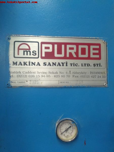 120 cm PRDE TP KUMA BASKI MAKNASI SATILACAKTIR  0 506 909 54 19<br><br>Satlk Tp kuma bask makineleri arayanlarn, kinci el Rulo kuma bask makinalar arayanlarn dikkatine! <br><br>2005 Model Prde Tp kuma bask makinesi, 120 cm Rulo kuma bask makinesi, 4 renk Rulo kuma bask makinesi satlacaktr