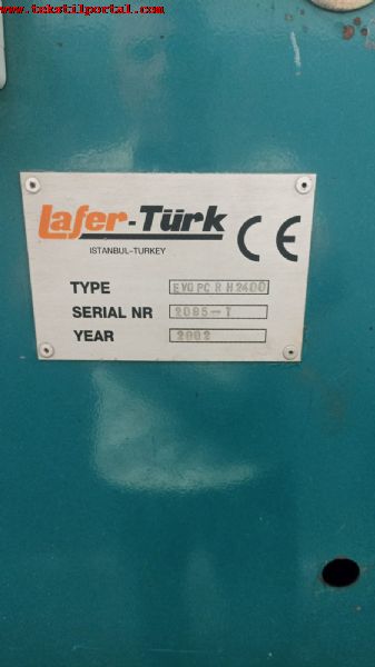 Продается двухбарабанная турецкая машина для подъема ткани Lafer  +90 506 909 54 19 Whatsapp<br><br>Продается подъемная машина Lafer Türk Kumas, модель 2002 года, полностью отремонтированная в 2023 году<br>
Подержанная турецкая подъемная машина Lafer с двойным барабаном, 36 конусов (провода электрические и механические) 
