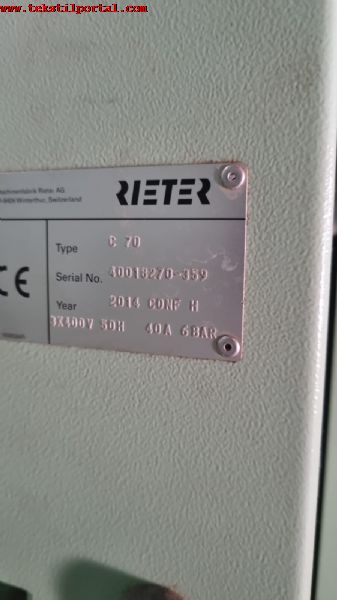 Satlk Rieter C70 Open End makinalar