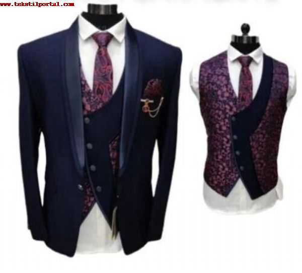 Order We are Men's suit manufacturer, Men's Jacket manufacturer, Men's Trousers manufacturer, Wholesale dealer and Exporter   +90 553 951 31 34 Whatsapp<br><br>Attention to those who are looking for men's suit manufacturers, those who are looking for men's jacket manufacturers, those who are looking for men's fabric trousers manufacturers!<br>We are members of www.tekstilportal.com website Men's suit manufacturers<br>With the models you want and with your company brand. <br><BR>We are a manufacturer of Order Men's Suits, a Manufacturer of Order Groom Suits, a Manufacturer of Order Men's Jackets, a Manufacturer of Men's Fabric Trousers, a Manufacturer of Order Groom's Vests.<br><br>Wholesale Men's Suits, a Wholesale Seller of Groom's Suits, We are a Wholesale Vest Vest Seller, Wholesale Men's Jackets Seller, Wholesale Men's Fabric Trousers Seller<br><br>For your Men's Clothing orders, please contact us at +90 506 909 54 19 Whatsapp Number, <br> <br>Our Men's Outerwear Manufacturer Members in Turkey will provide you with Alternative Collection pictures and They will offer alternative price offers