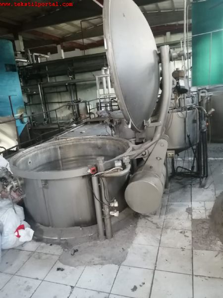 Second hand Thises Bobbin thread dyeing machines, Dettin thread tightening machine, <br>Yarn Fixation machine will be sold. +90 506 909 54 19  Whatsapp<br><br>Attention to those looking for yarn bobbin dyeing machines for sale, those looking for Dettin yarn centrifuge machines, those looking for yarn filse machines for sale!<br>
Thies yarn dyeing machines for sale, Dettin yarn tightening machine for sale, Second hand yarn fixing machine will be sold.<br><br>
1 Piece 1995 Model Thies 50 Kg Yarn Bobbin Dyeing Machine for Sale <br>
1 Piece 1995 Model Thies 100 Kg Yarn Bobbin Dyeing Machine for Sale <br>
2 Pieces 1995 Model Thies 200 Kg yarn bobbin dyeing machines for sale<br>
2 Pieces 1995 Model Thies 300 Kg Yarn Bobbin Dyeing Machines for Sale<br>
2 Pieces 1995 Model Thies 400 Kg Yarn Bobbin Dyeing Machine for Sale <br>
1 Piece 1998 Model Dettin yarn centrifuge machine with 24 bobbin capacity <br>
1 Piece 1995 Model Thies drying machine<br>
1 Pieces 1000 Kg Thread fixing machine will be sold