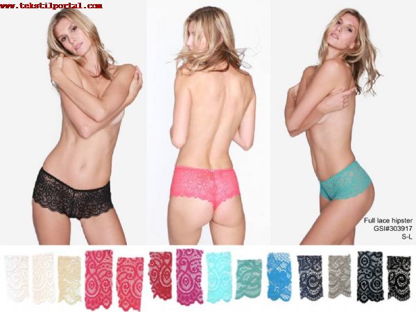Export surplus women's underwear for sale, Satlk Spot kadn i amarlar