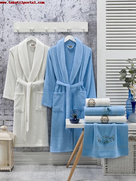 5000 Pcs Bathrobes will be sold from stock,  We are Order Bathrobe manufacturer, Wholesale Bathrobe seller and Bathrobe exporter in Turkey.<br><br>We are Bathrobe manufacturer, Wholesale bathrobe seller, Bathrobe exporter in Denizli city in Turkey<br>
We always have an average of 5000 bathrobe sets in stock in our warehouses.<br>
We produce bathrobes, bathrobe sets and towels in the models and colors you want, in the brands you want, upon order.<br><br>
A bathrobe is used mostly for privacy. Once called dressing gowns,  the point of bathrobes is to cover your body during in- between times when youre not in regular clothes,  like after a shower or while choosing an outfit. Since theyre made of the same materials as towels,  robes also help absorb water and keep you warm.<br><br>Denizli Towel Bathrobe manufacturer, Denizli Bathrobe set manufacturer, Denizli Bath robes manufacturer, Denizli Men's bathrobes manufacturer, Denizli Women's bathrobe manufacturer, Denizli Children's bathrobes manufacturer, Denizli Towel bathrobes wholesaler, Denizli Wholesale bathrobe sets dealer, Denizli Wholesale Bath robes dealer, Denizli Men's bathrobes wholesaler, Denizli Women's bathrobe wholesaler, Denizli Children's bathrobe wholesaler, Denizli Wholesale bathrobe sellers, Denizli Stock bathrobe sellers, Denizli Export surplus bathrobe sellers, Denizli towel wholesaler, Denizli towel manufacturers, Denizli Wholesale towel seller, Denizli towel exporters, 