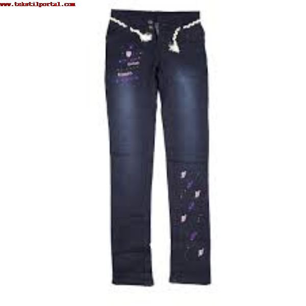 Toptan ocuk Denim pantolonlar siparii