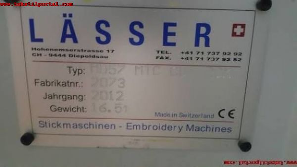 I want to buy Lasser embroidery machines for Pakistan