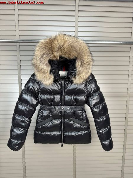 WHOLESALE OF MONCHLER BRAND WOMEN'S COATS WITH FUR COLLARS WILL BE SOLD.