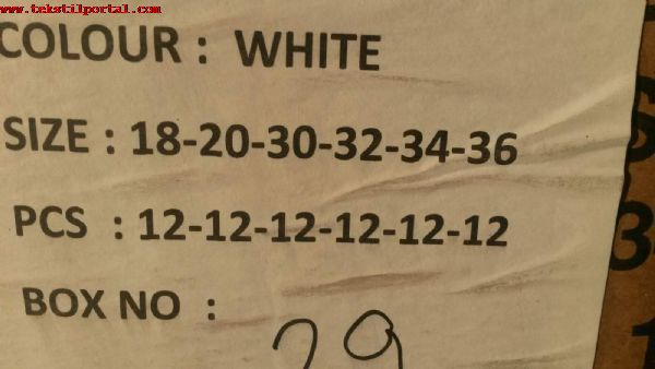 6 beden 12 �er ad 6 x 12=72 ad