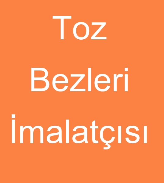 Toz bezi reticisi, Toz bezleri imalats, Toz bezi reticileri