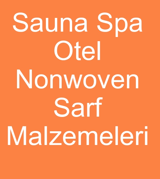 Spa sarf malzemeleri, Sauna sarf malzemeleri