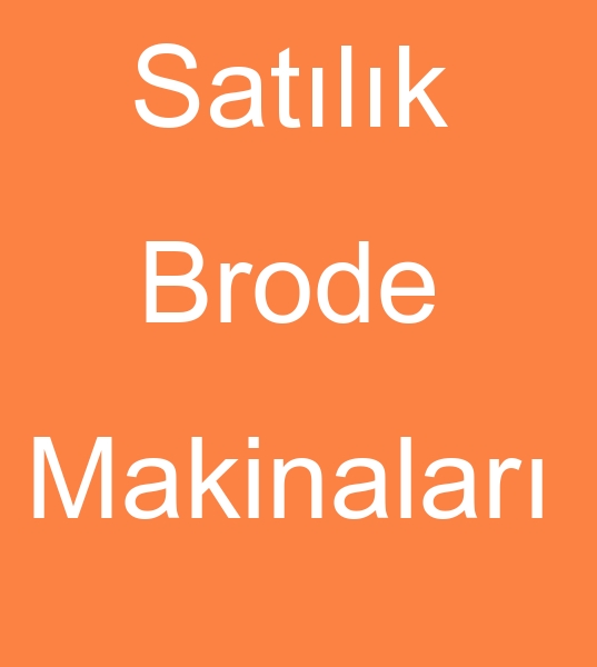 atlk 21 yarda brode makineleri,  Satlk brode makineleri, satlk brode makineleri,