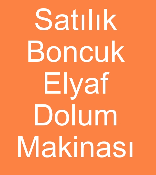 Boncuk elyaf dolum makinas, Boncuk elyaf dolum makinesi