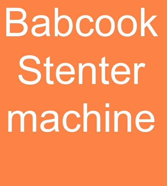 Horizontal chain Babcook Stenter machine