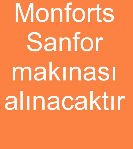  Monforts Sanfor maknas,  Monforts Sanfor maknesi