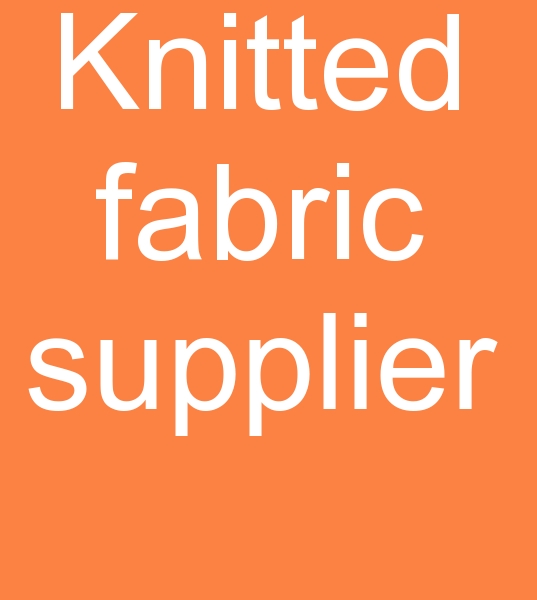 Knitted fabric supplier