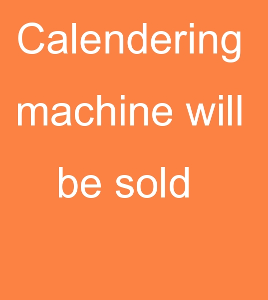 for sale Calendering machine, for sale textile Calendering machine