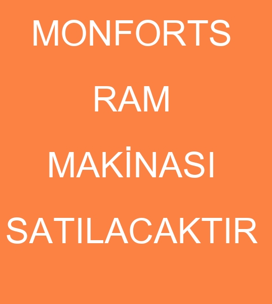 satlk Monforts Ram maknas, satlk Monforts Ram makinesi