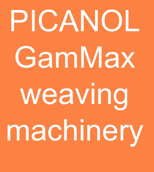 Weaving machine PICANOL GamMax, PICANOL GamMax weaving machinery, textile machinery PICANOL GamMax,
