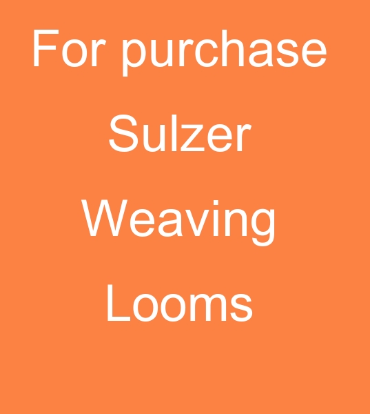 Sulzer Weaving Looms, used Sulzer Projectile loom, Second hand Sulzer Weaving machine for buying
