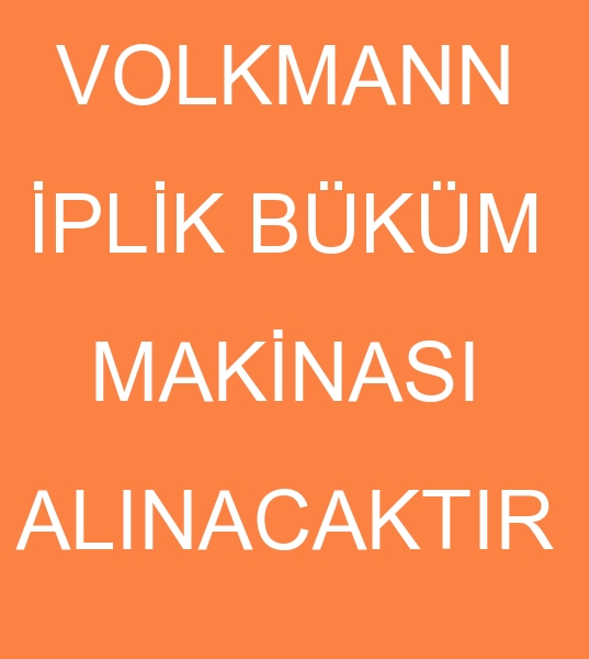Volkmann plik makinesi, Volkmann VTS 08 iplik maknas alcs, Volkmann VTS 08 iplik makinesi mterisi 