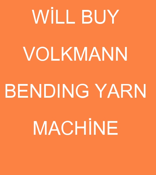 Volkmann yarn machine, Volkmann    VTS 08 yarn machines, wanted Volkmann yarn machine