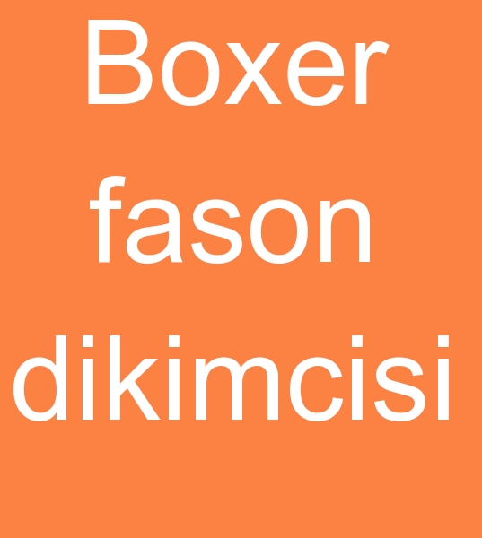 Boxer fason dikimcisi,  Boxer fasoncusu,  Boxer fason atlyesi,