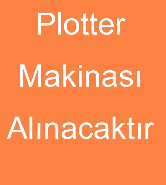 Plotter pastal izim makinas, Plotter makinas