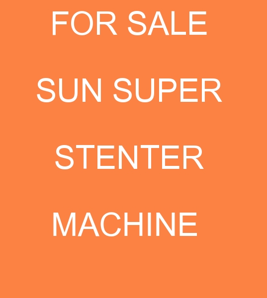 8 cabine Sun Super Stenter machine, 240 cm Sun Super Stenter machine, hot oil Sun Super Stenter machine