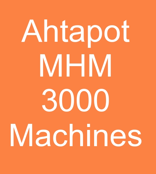 Satlk MHM Ahtapot makinas arayanlar, MHM Ahtapot Makinas, MHM 3000 Ahtapot makineleri