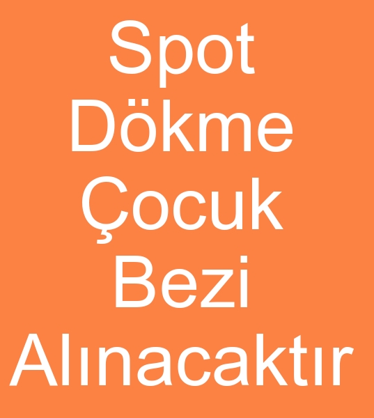 D�kme �ocuk bezi, D�kme �ocuk bezleri, Parti mal� �ocuk bezi