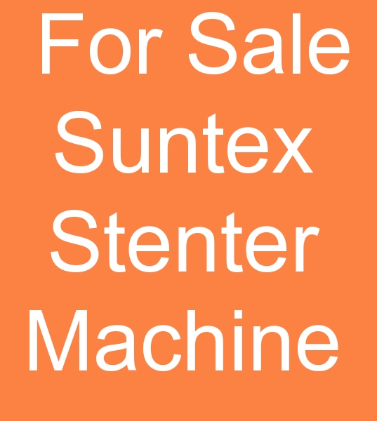  For Sale Stenter machine, Used Stenter machine, Second hand Stenter machin