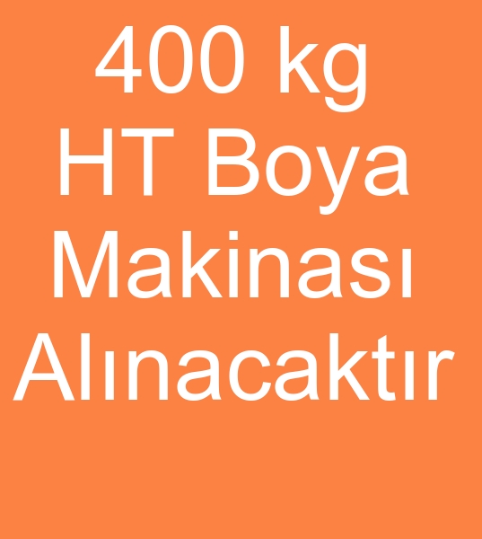 400 Kg HT Boya makinas, 400 kg HT Boyama makinas