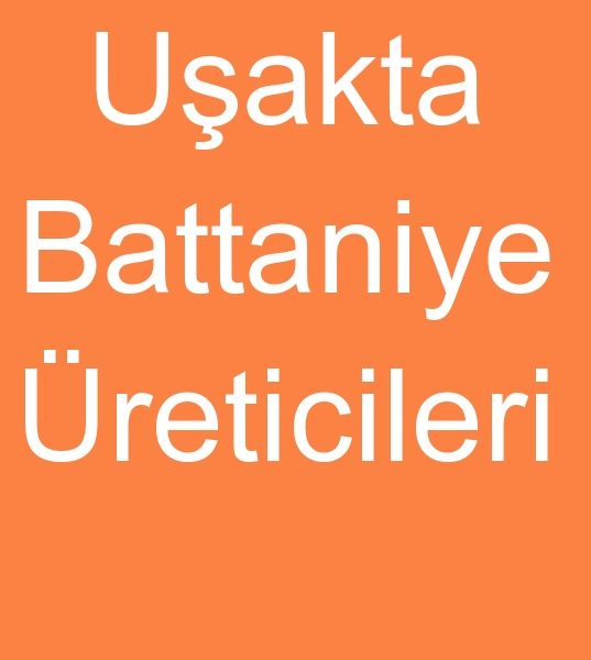  U�ak battaniye imalat��lar�, U�ak battaniye �reticileri, U�ak battaniye fabrikalar�,