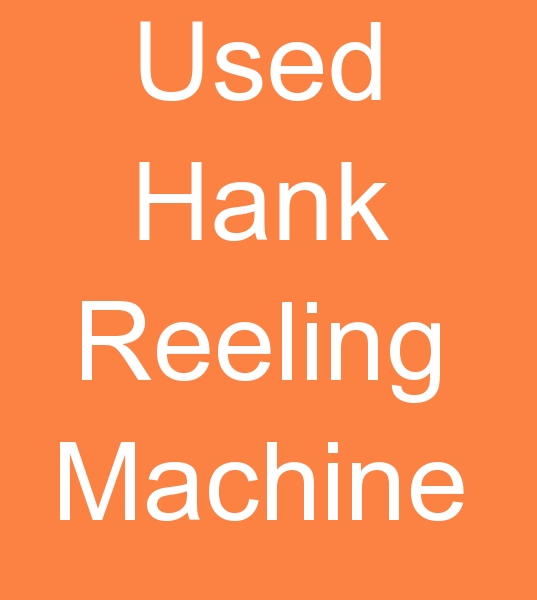 I'm searching for Cone To Hank Reeling Machine