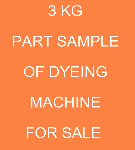 for sale 3 kg sample part of Dyeing machine, for sale 3 kg sample part of dyeing machine