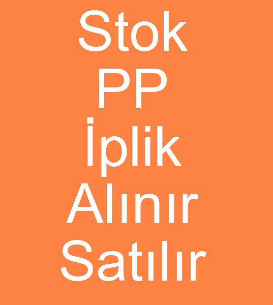 Stok pp iplik satcs, Spot pp iplik satcs