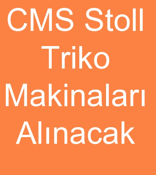 Stoll cms Triko rg makinalar, Stoll cms rg makineleri, Stoll cms Triko makinas