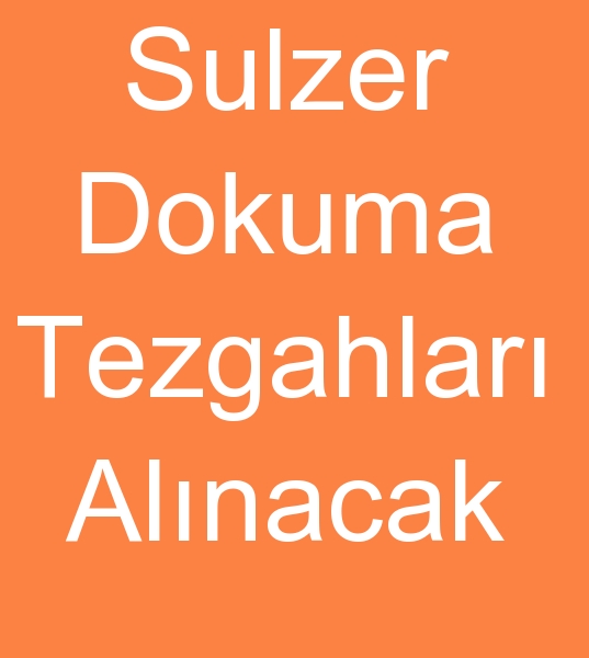 Sulzer dokuma tezgah, Sulzer dokuma tezgahlar