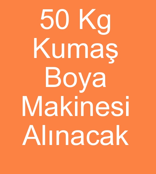 50 kg Kuma numune boya makinas, 50 kg Numune kuma boya makinas alnacak