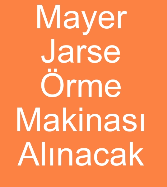 MAYER jarse rme makineleri, MAYERJarse  rg makinalar, MAYER Jarse rg makinesi,