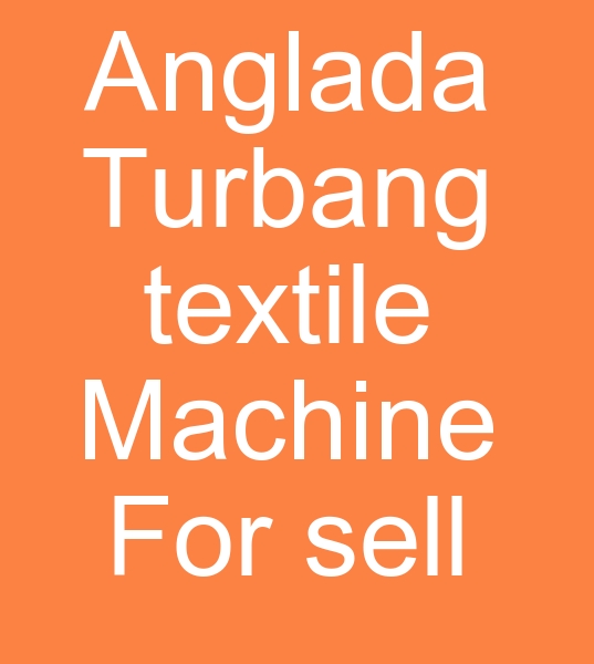 Anglada Turbang textile machine for sell, used Anglada Turbang textile machine, Anglada Turbang textile machine second hand